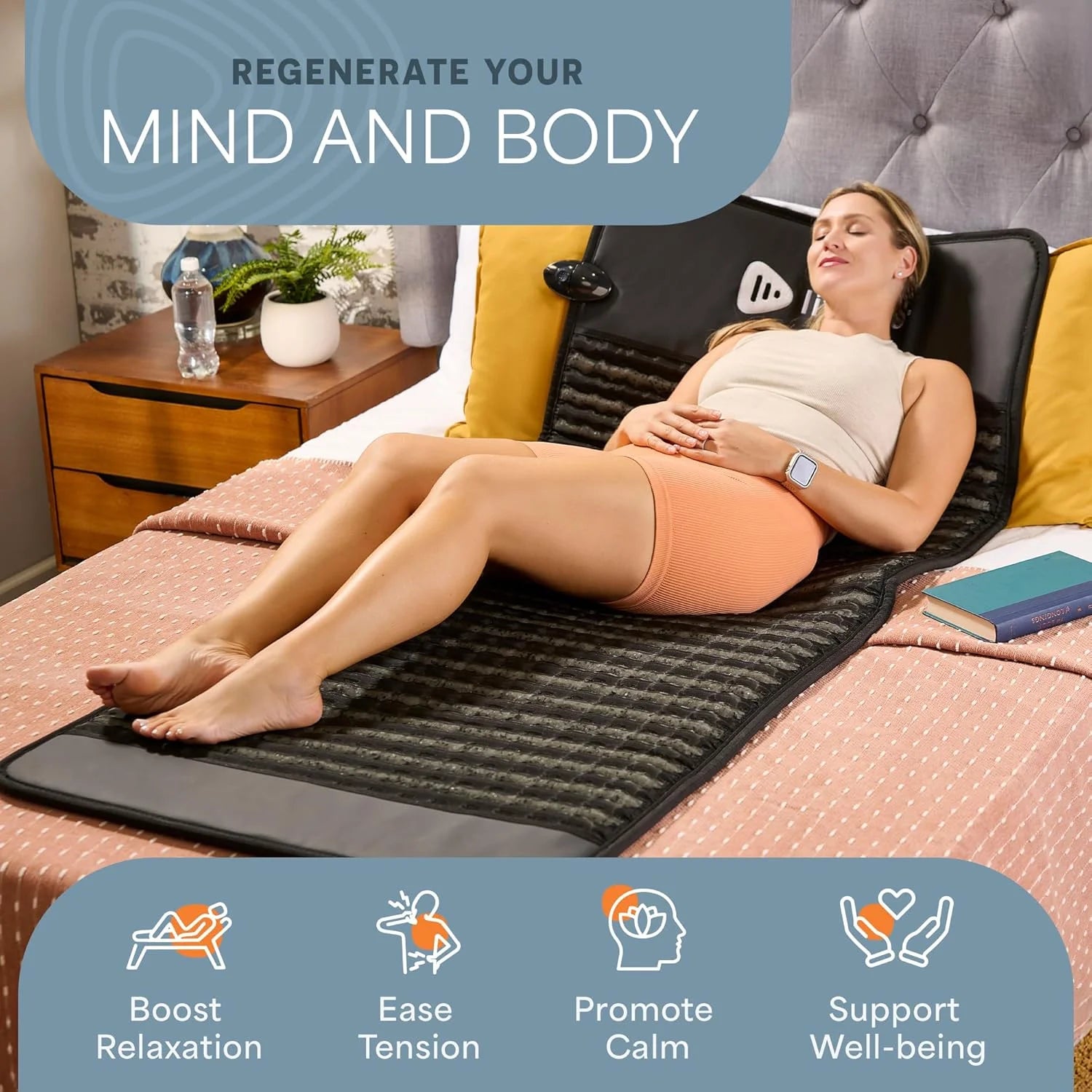 Lifepro Full-Length Foldable Far Infrared Heating Mat