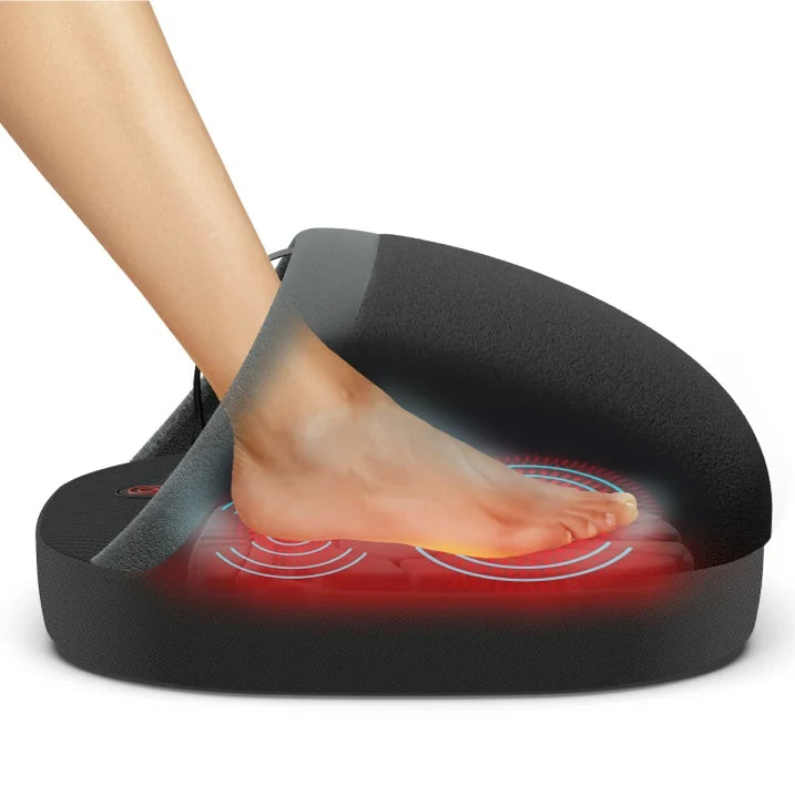 Homedics Soothing Foot Warmer and Massager with Heat, Black