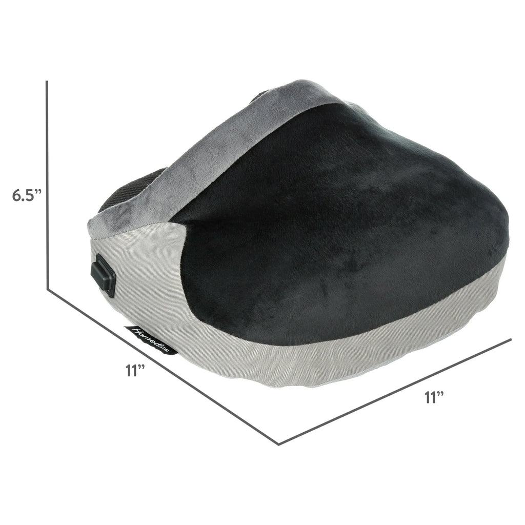 Homedics Soothing Foot Warmer and Massager with Heat, Black