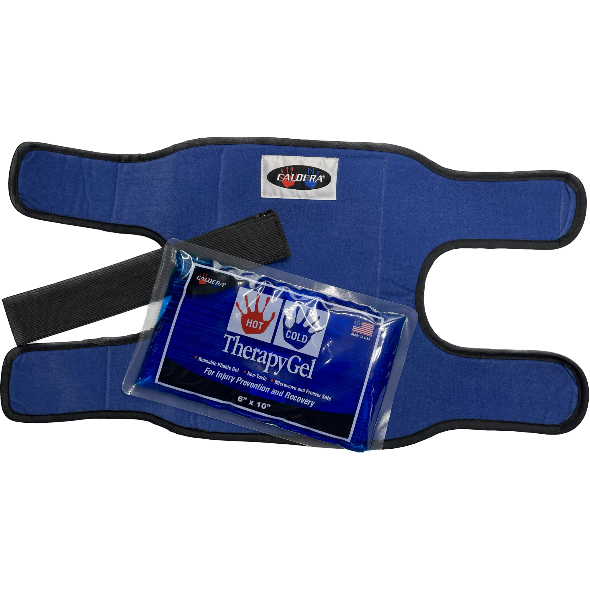 Caldera Hot & Cold Universal Therapy Wrap with Gel Compress Pack