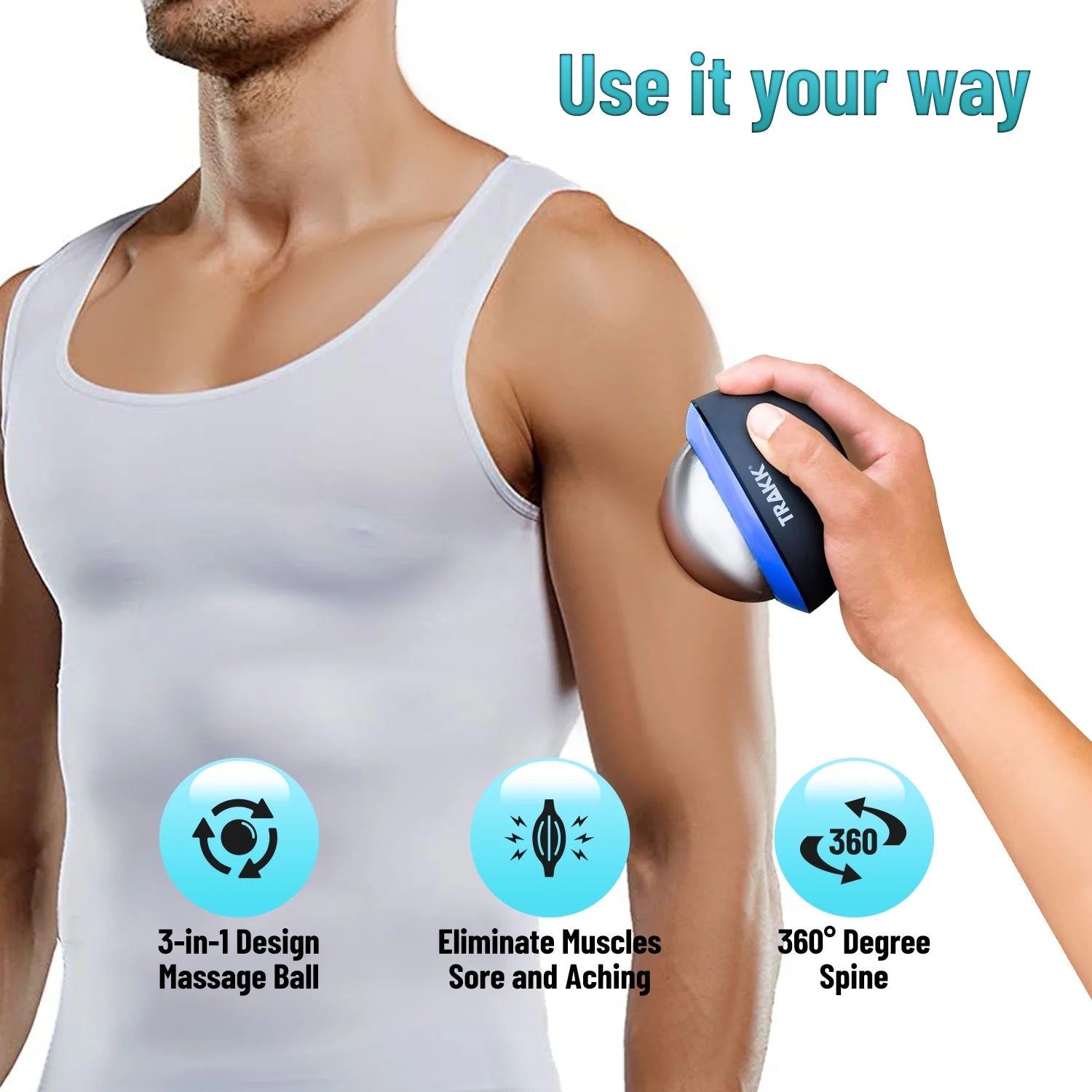 Rehab Cold Ice Roller