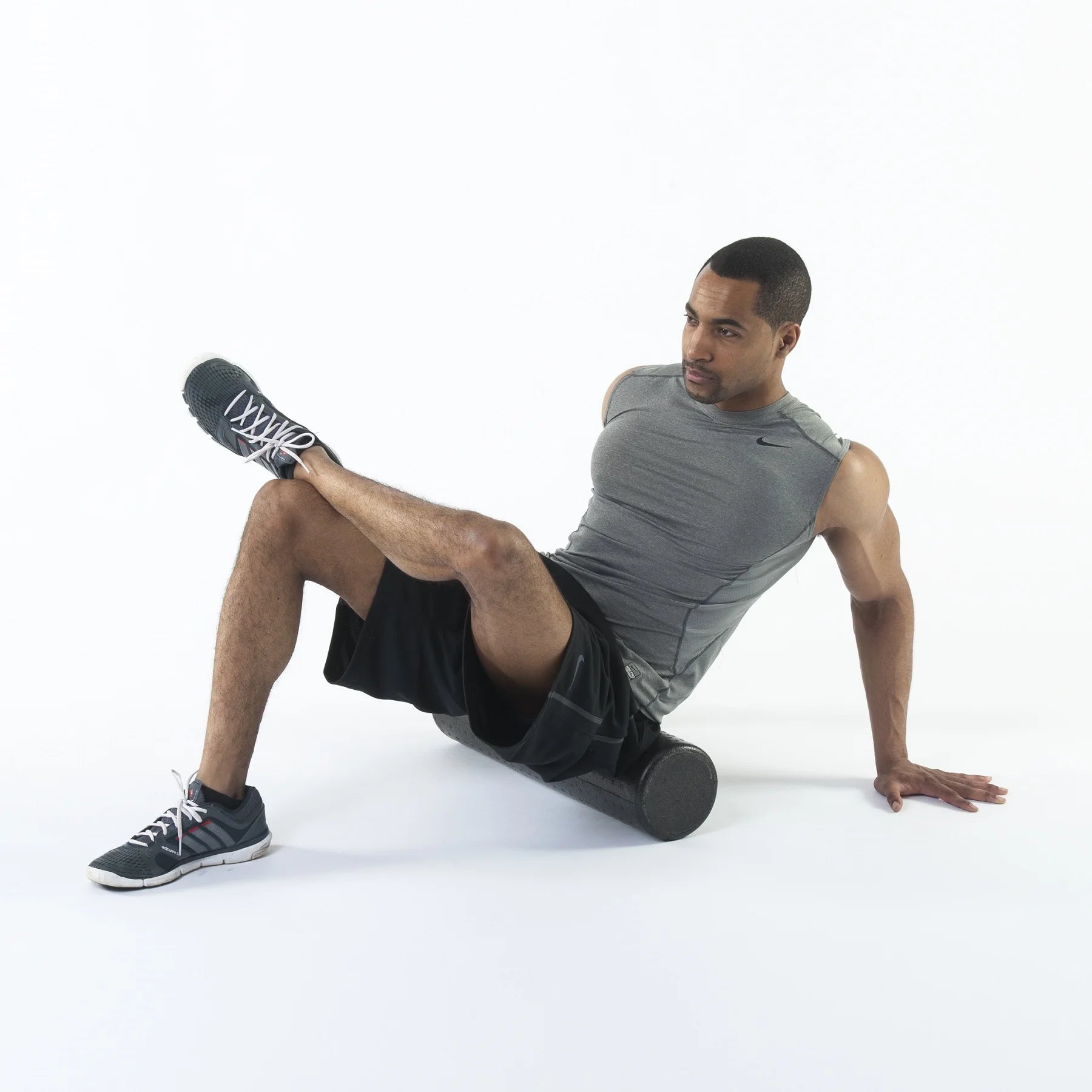 Black Mountain Products High Density Foam Roller Extra Firm, 24in